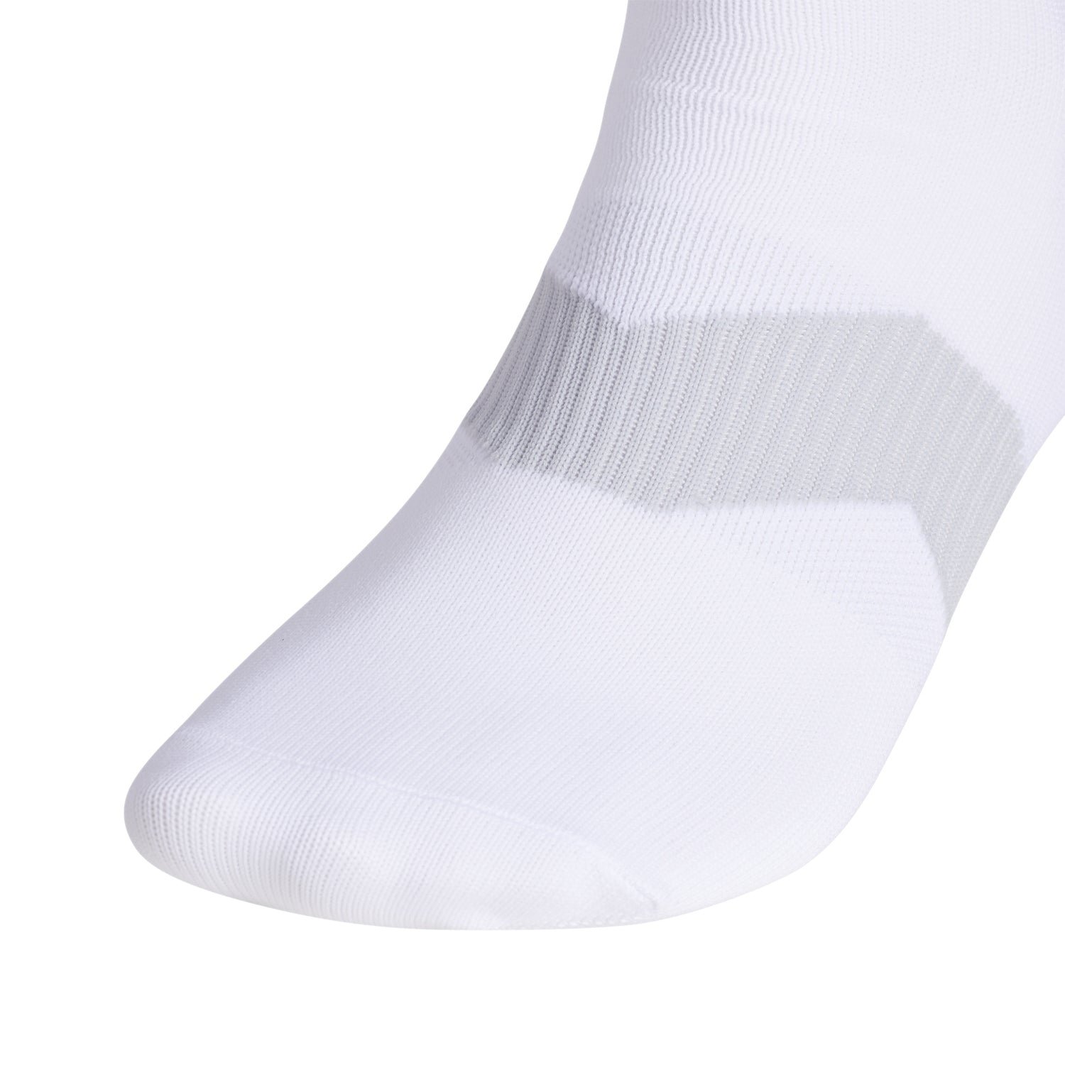 Young player wearing Adidas Metro 6 OTC socks during a soccer match