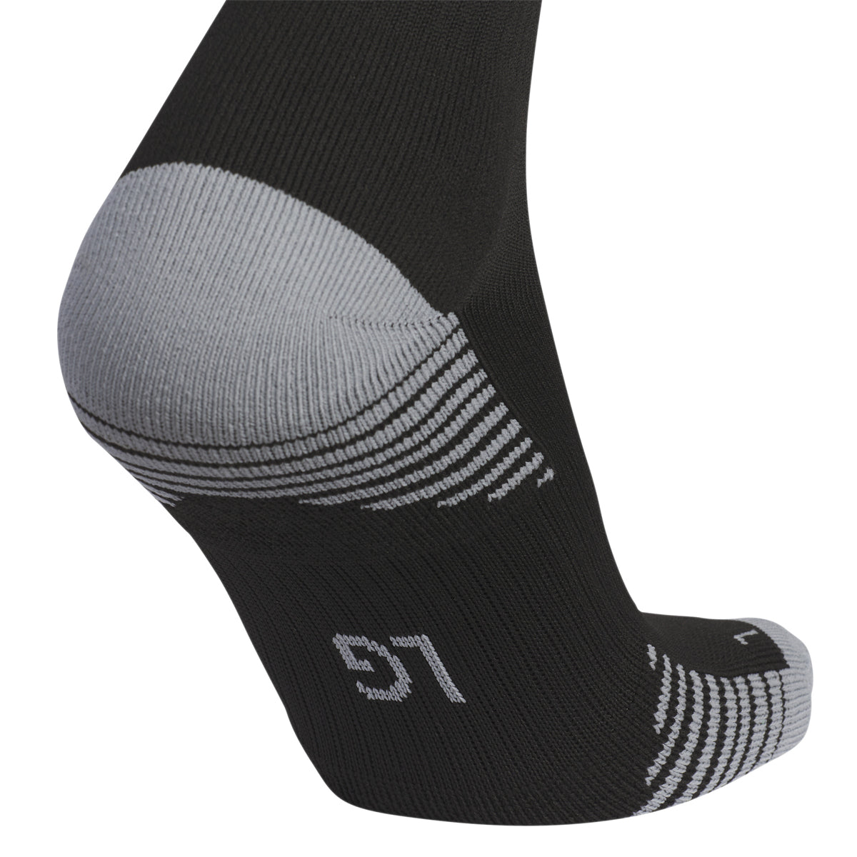 Adidas Copa Zone Cushion V socks worn by a soccer player during a match, emphasizing their comfort and fit.
