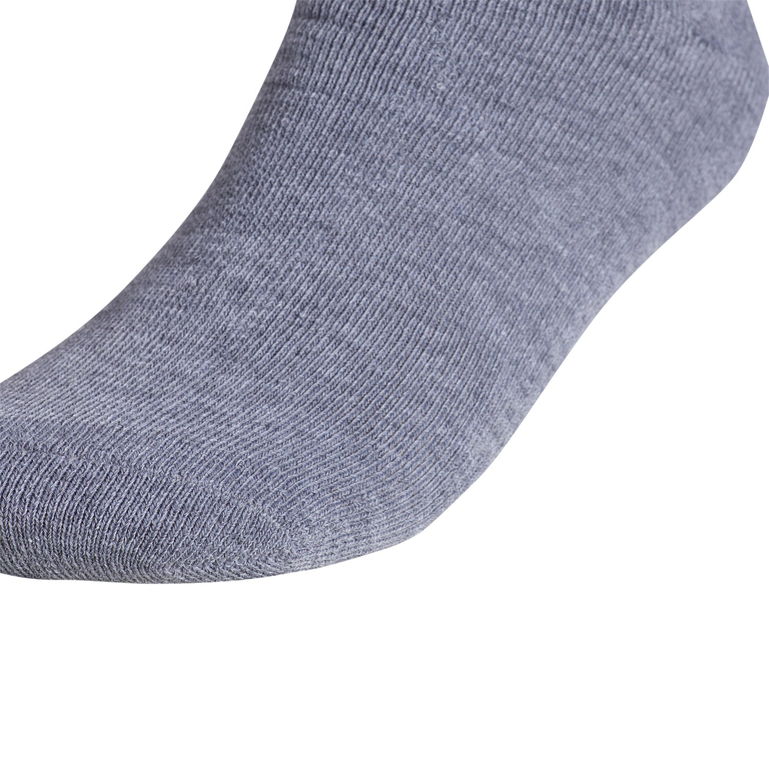 Sports scene with cushioned crew socks for active performance