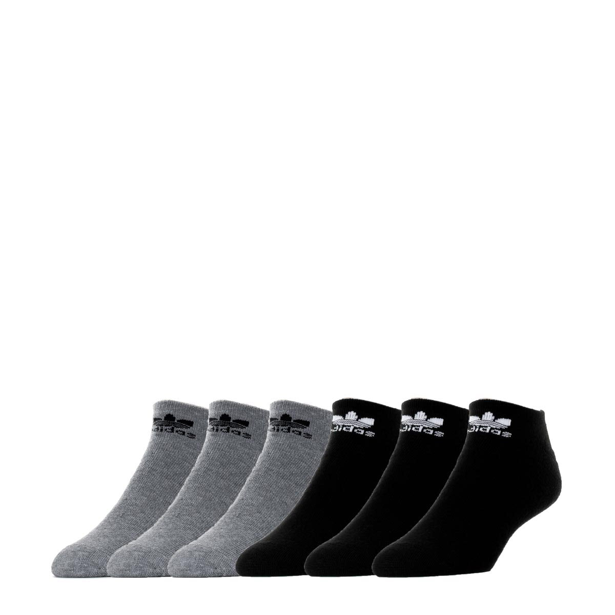 Adidas Originals no show socks showing comfortable moisture-wicking fabric