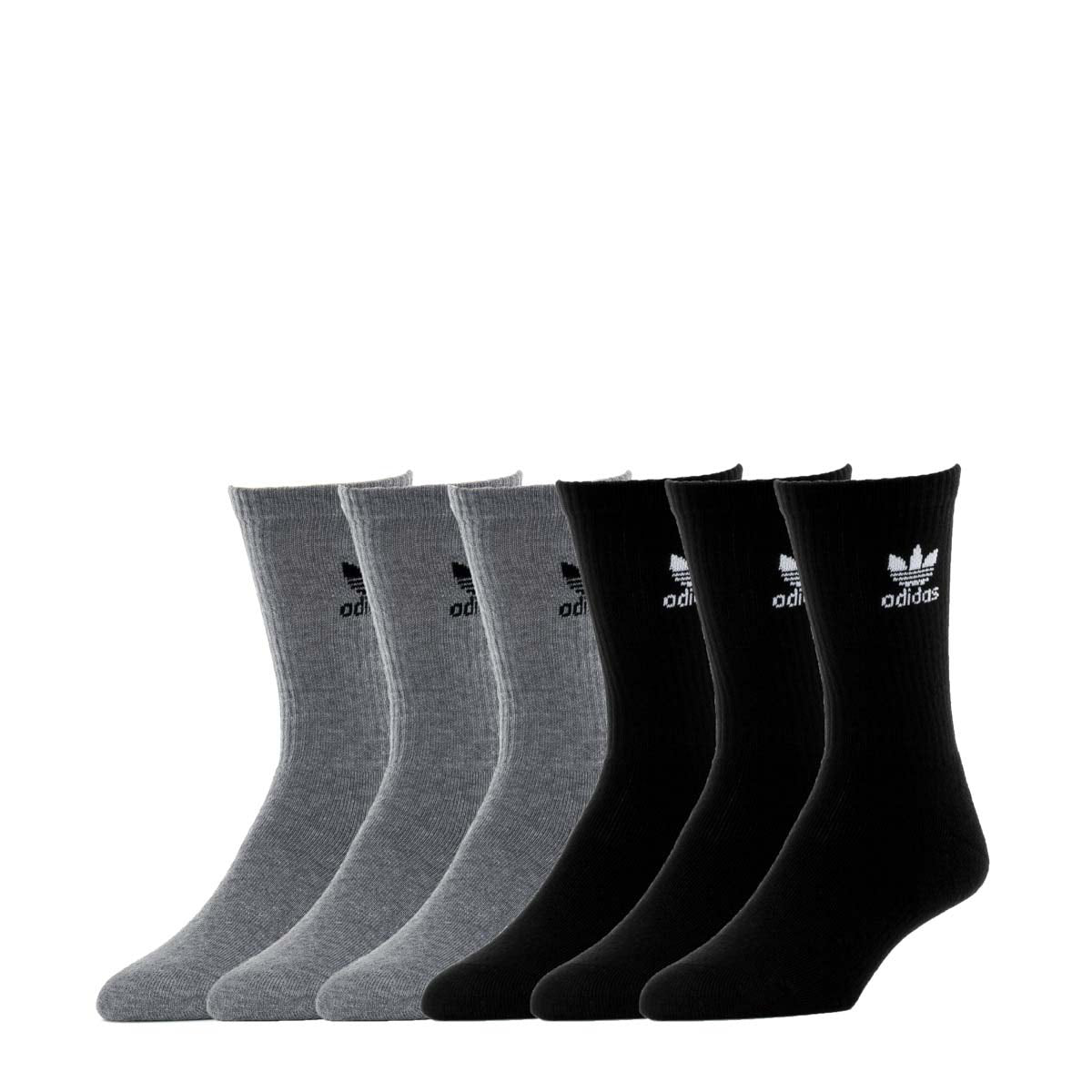 Adidas Originals youth crew socks in a sporty setting, highlighting moisture-wicking fabric and cushioned heel