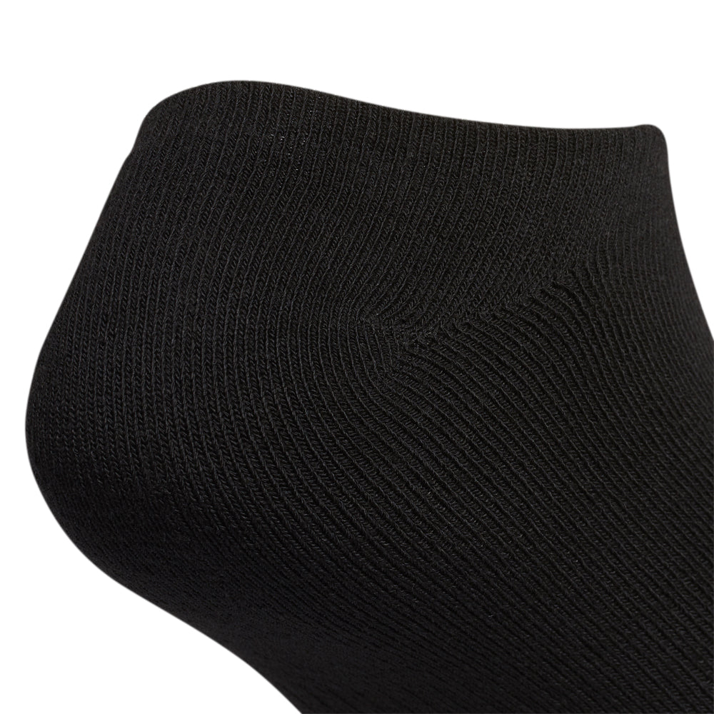 adidas Originals socks worn with sneakers, showing hidden fit and moisture-wicking fabric