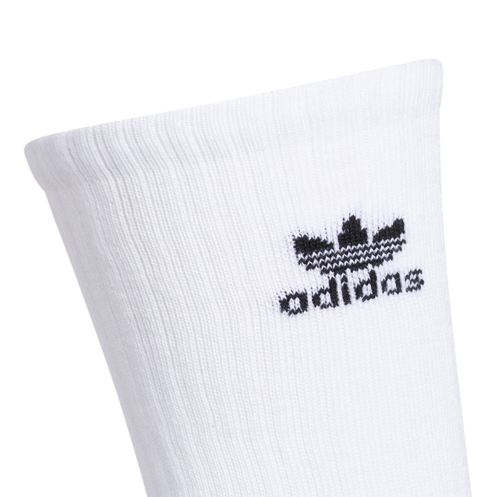 Cushioned crew socks for kids in a variety of colors, ideal for sports activities.