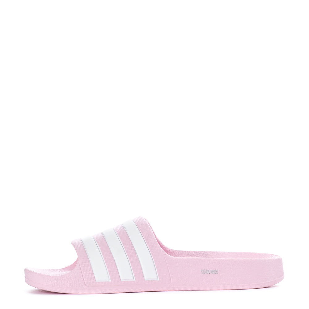 Kids wearing adidas slides for summer outdoor activities