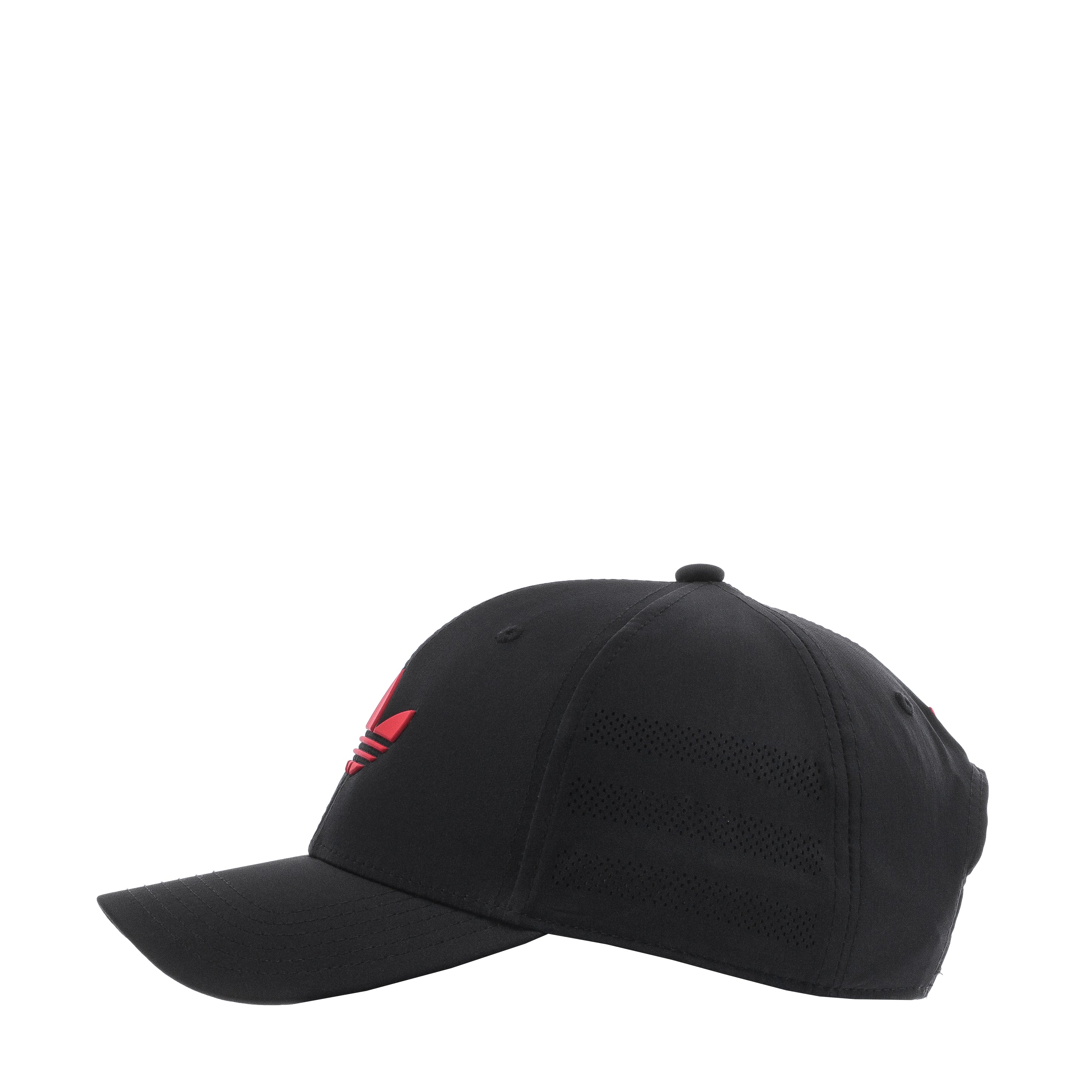 Back view of the Adidas Originals snapback cap with pre-curved brim.