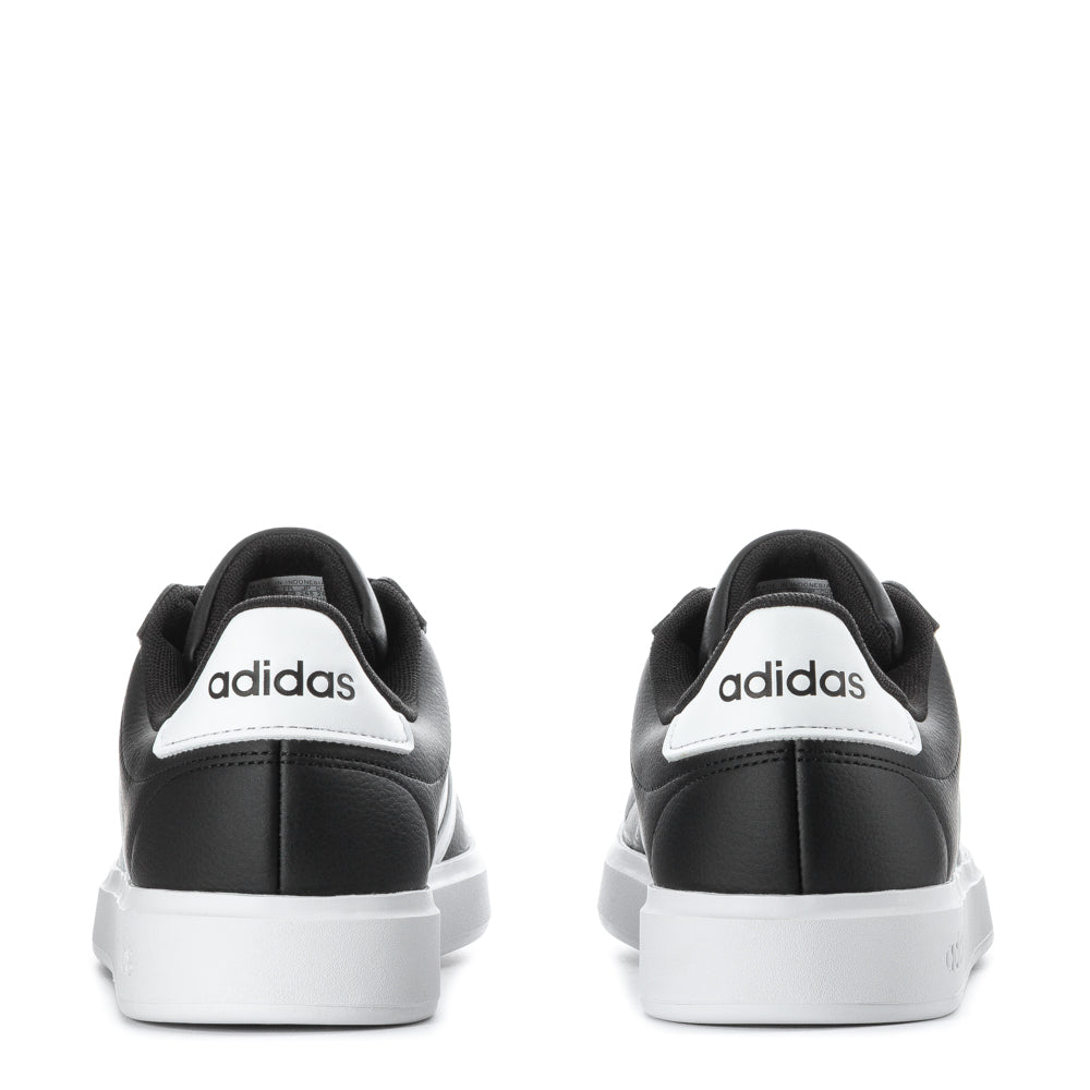 Top view of Adidas Grand Court 2.0 sneakers, highlighting the cushioned insole and laces.