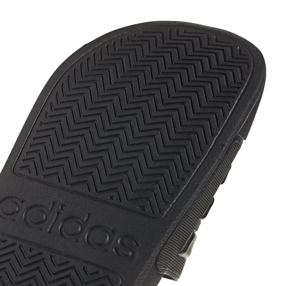 adidas mens shower slides on poolside deck showing quick-dry features