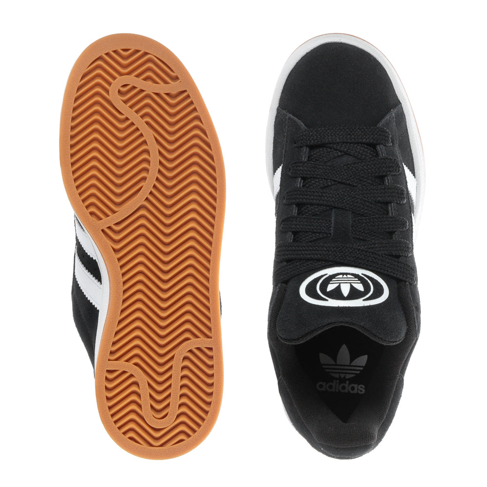 adidas Campus 00s youth shoes with leather upper and bold branding