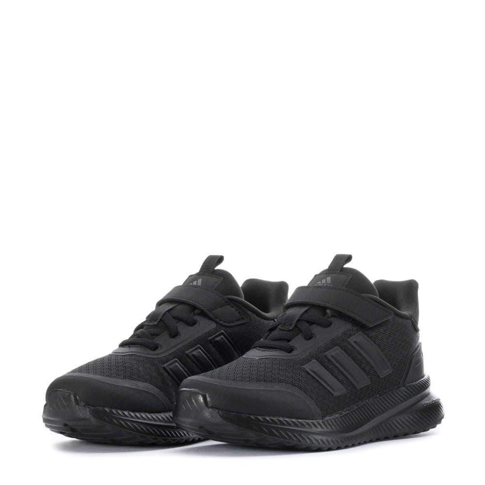 Kids running in sneakers with rubber outsole for traction