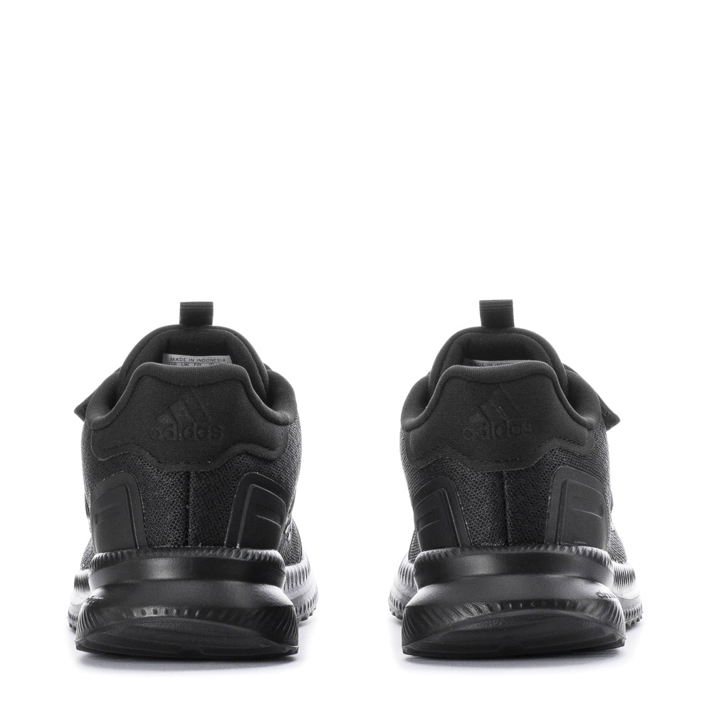 Close-up of cushioned footbed in kids athletic shoes for support
