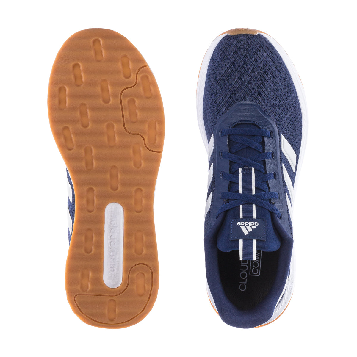 adidas X PLR Path mens sneakers with padded insoles and rubber soles from a side angle
