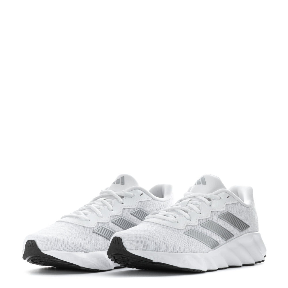 Woman wearing stylish athletic shoes for running and casual walks
