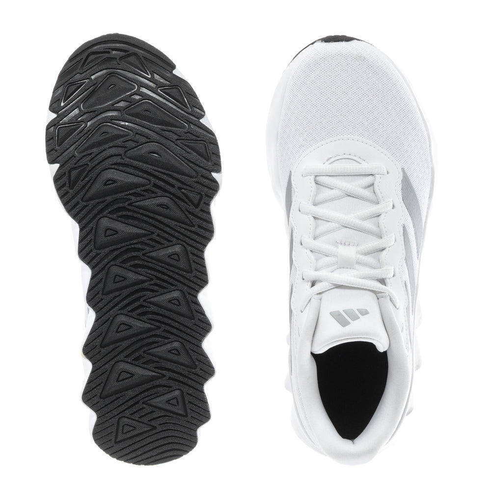 Side view of adidas Switch Move womens sneakers showing unique sole design