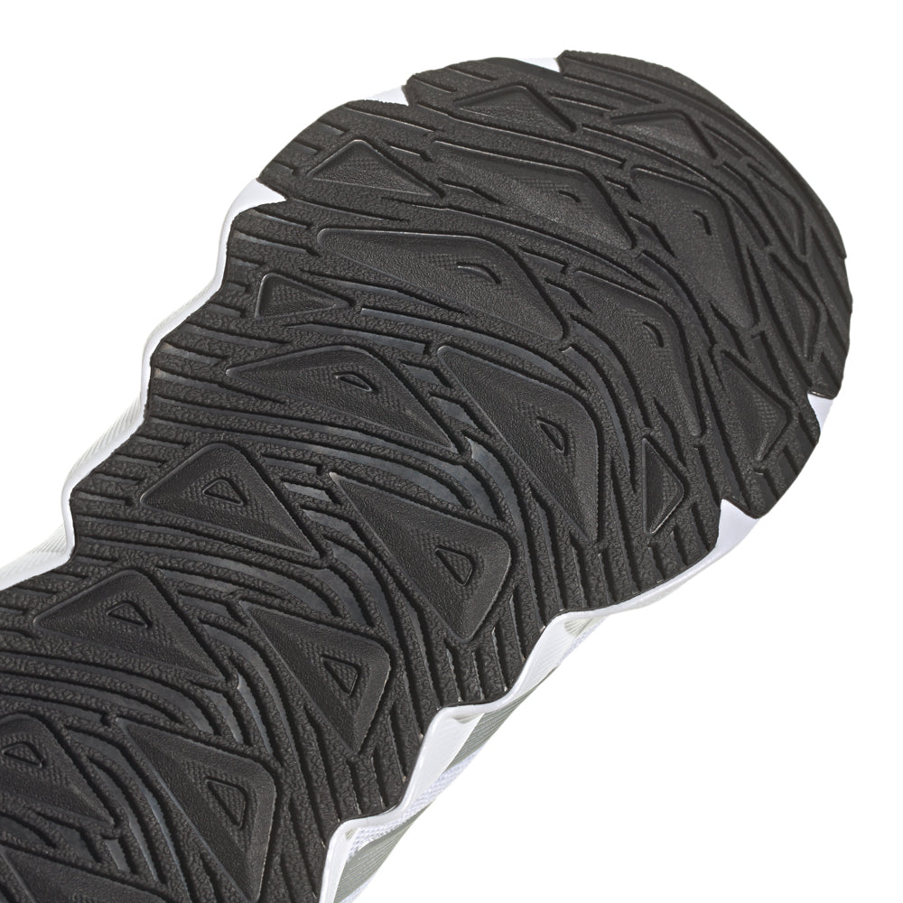 Side view of adidas Switch Move womens sneakers showing unique sole design