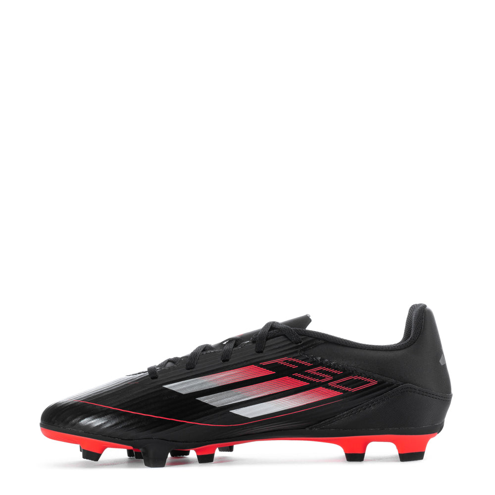 Close-up of the padded collar of Adidas F50 Club FG mens soccer cleats for enhanced comfort.