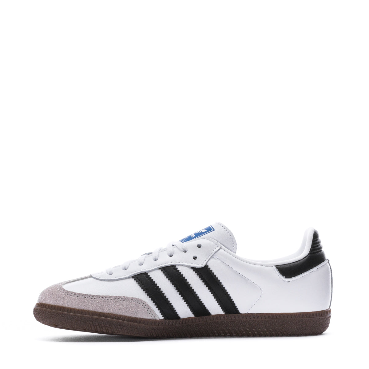Kids wearing adidas Samba OG sneakers playing outdoors
