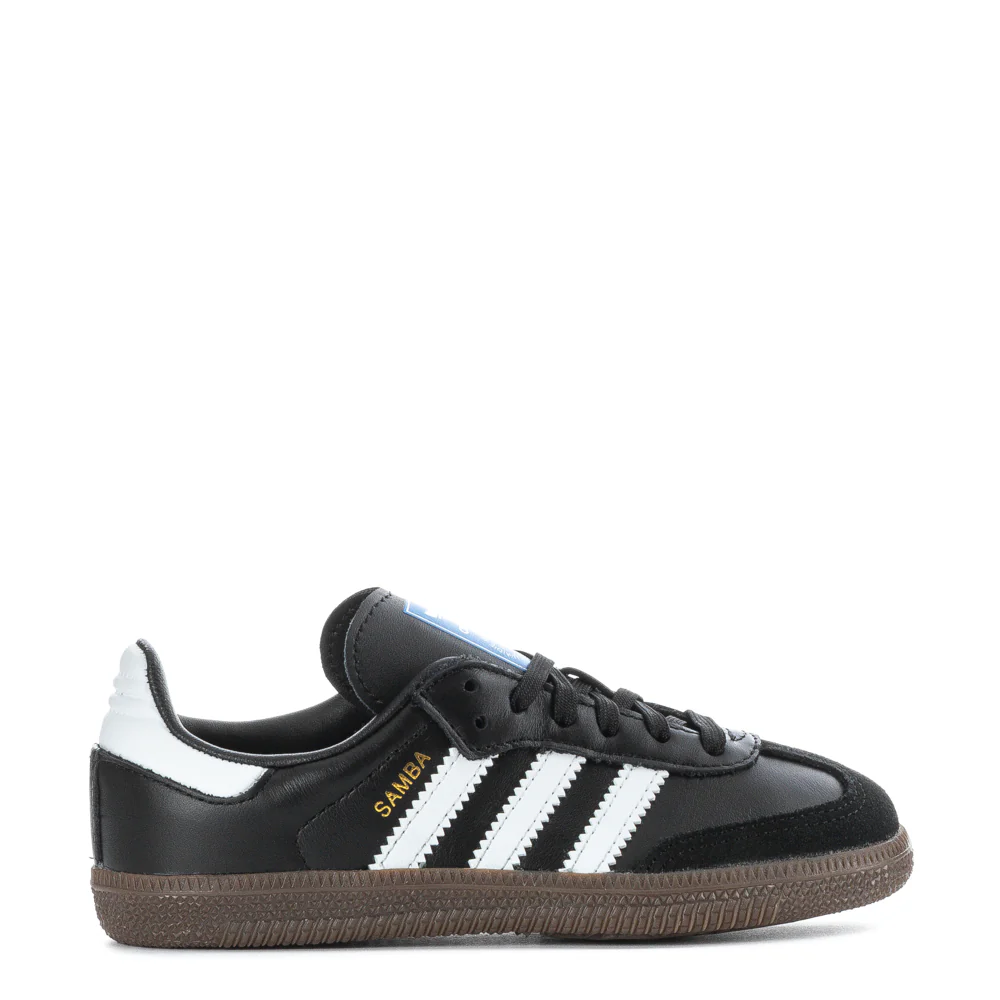 Side view of Adidas Samba Kids Sneakers with classic design.