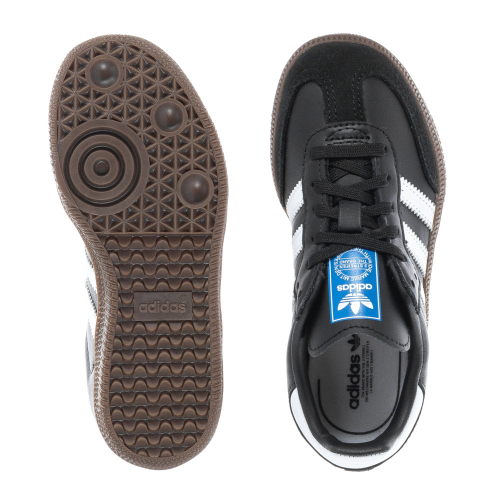 Side view of Adidas Samba Kids Sneakers with classic design.