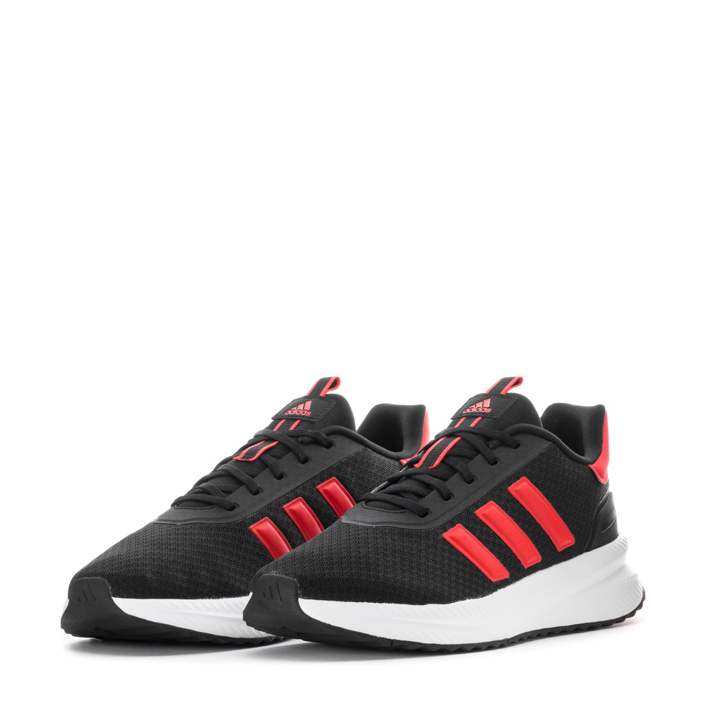 Adidas X PLR Path Mens Sneakers worn during a casual run, demonstrating their comfort and support.