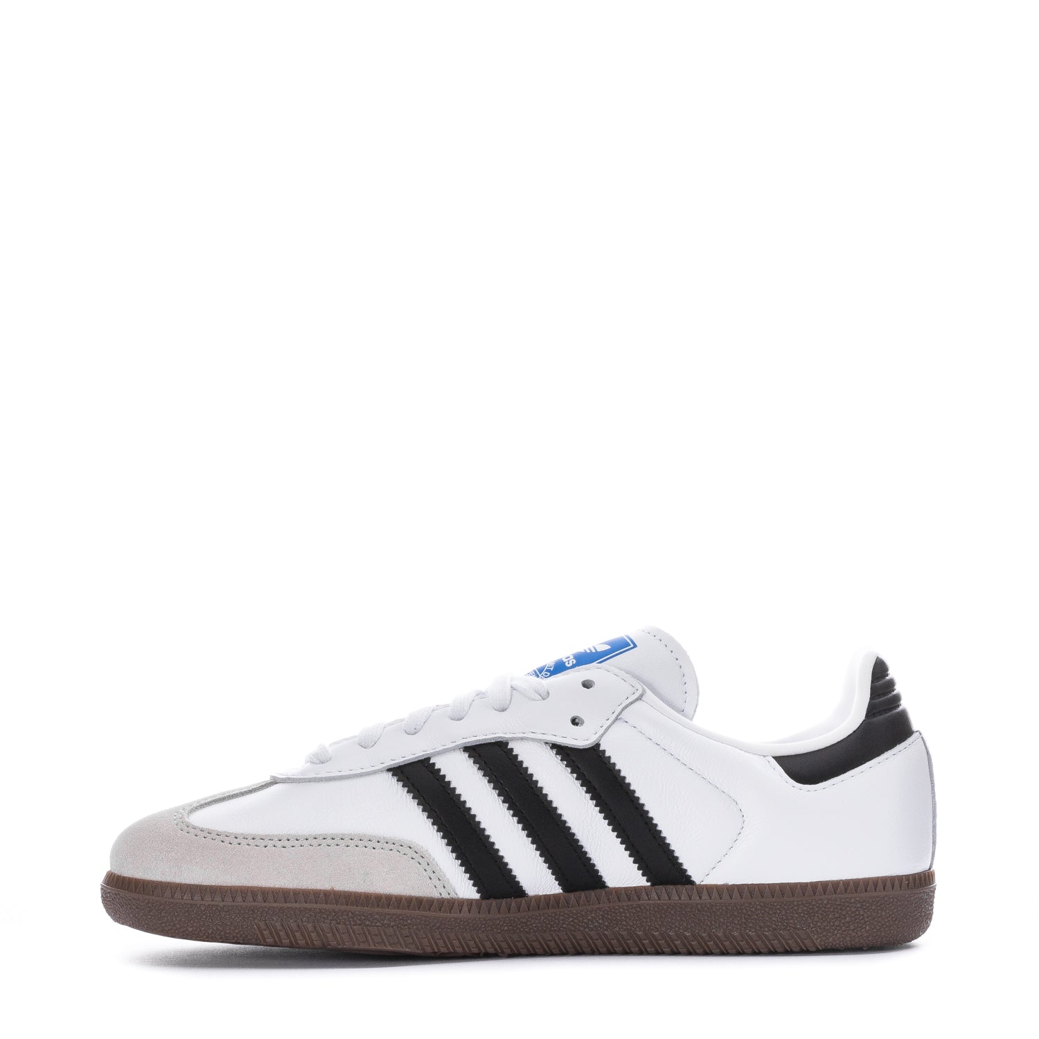 Side view of womens casual sneakers with rubber sole and breathable lining