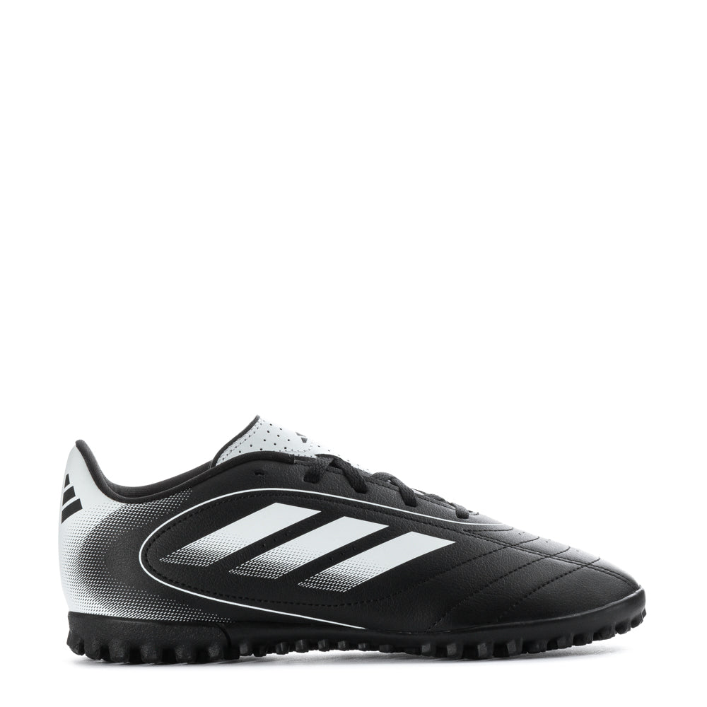 Adidas Goletto IX Youth Soccer Shoes showcasing the sleek design and turf outsole.