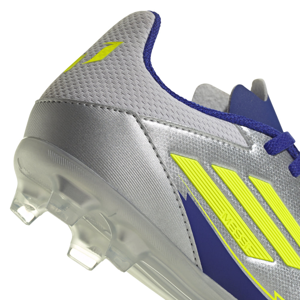 Youth soccer shoes with vibrant design for young players