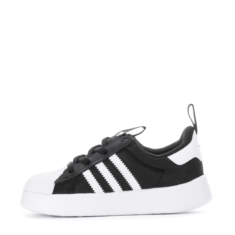 Top-down angle of toddler sneakers highlighting breathable mesh lining and slip-on design
