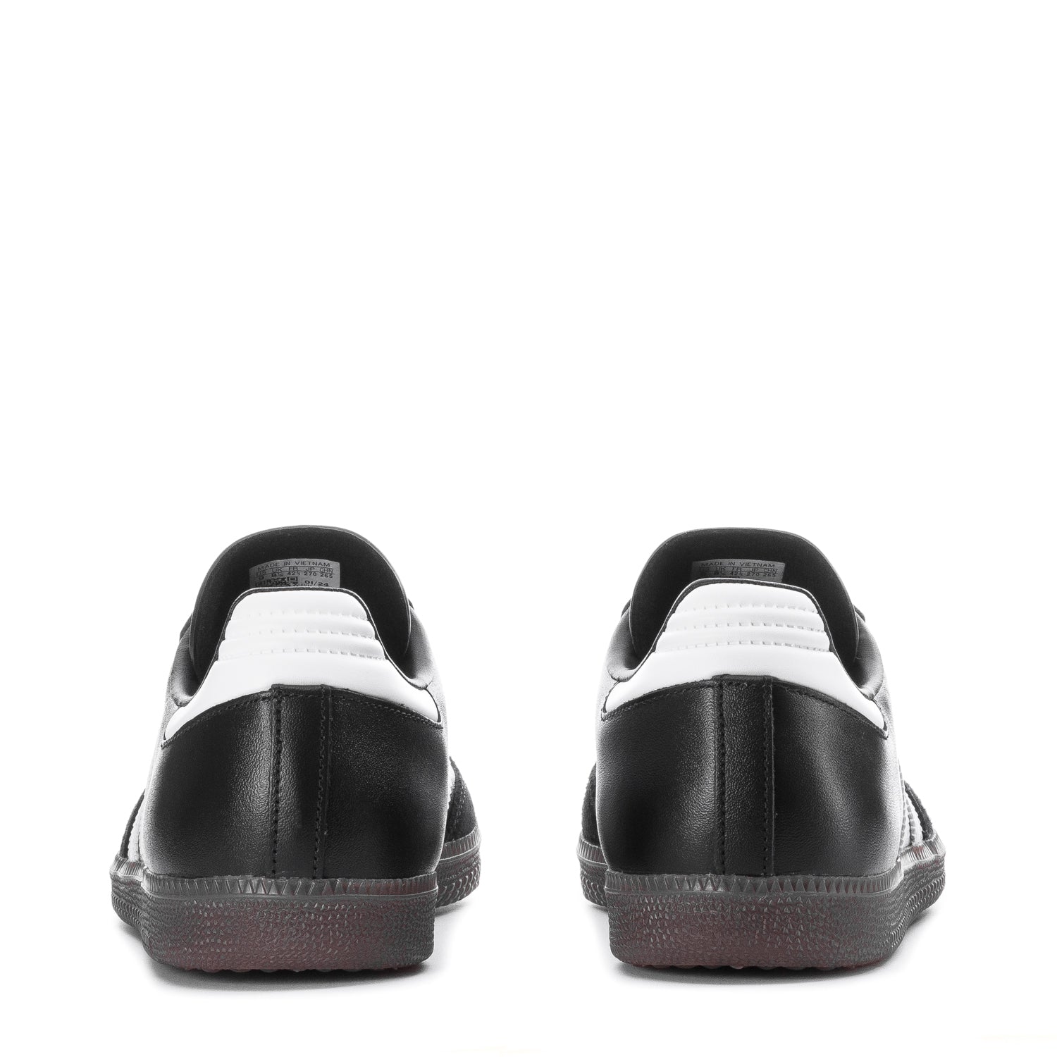 Top view of adidas Samba Classic mens sneakers, highlighting the lace closure and vintage design.
