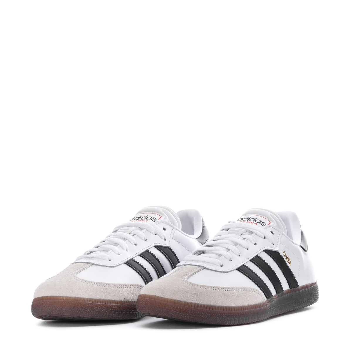 Adidas Samba Classic sneakers in action on the field, perfect for training and casual outings.