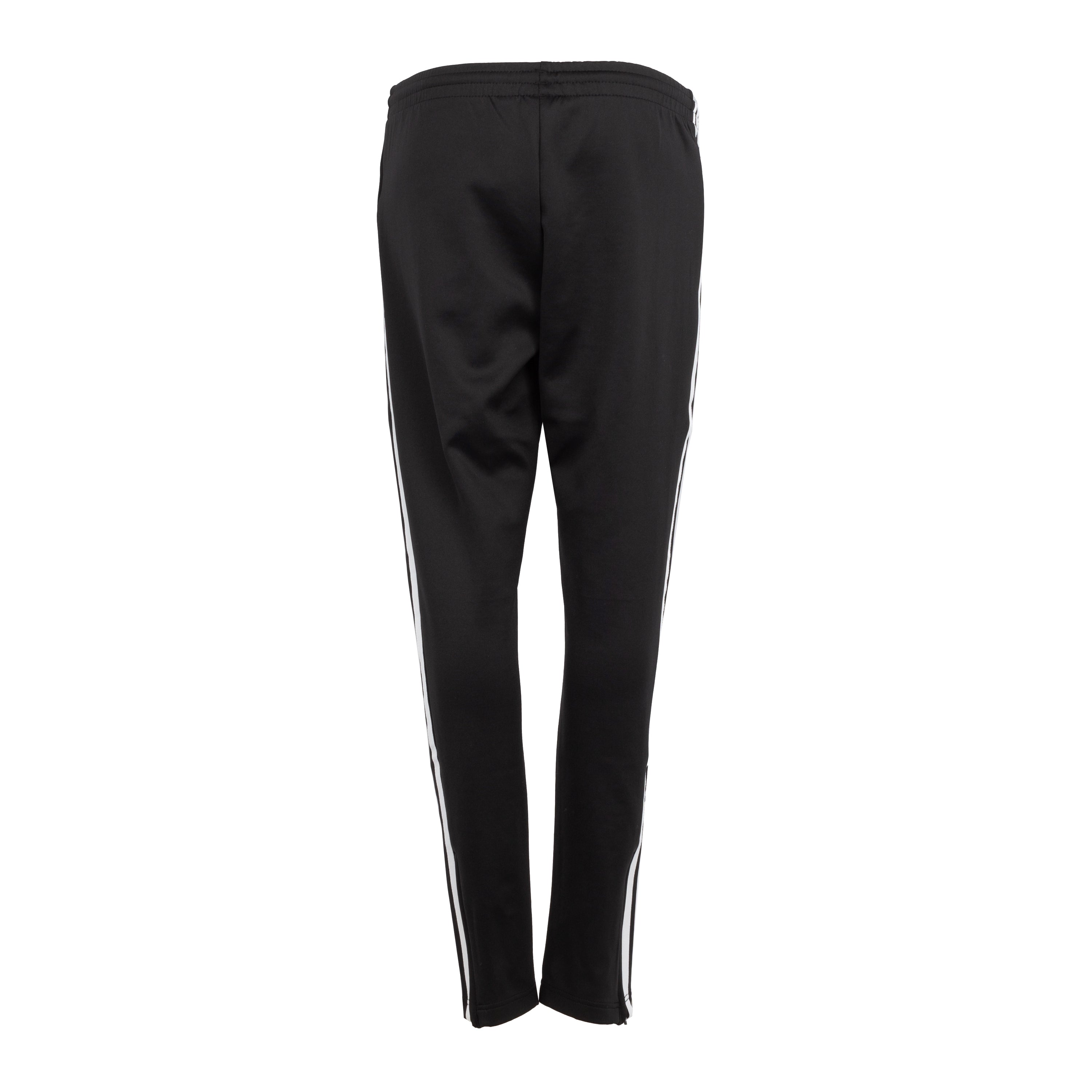 Adidas eco-friendly womens track pants worn during a morning run.