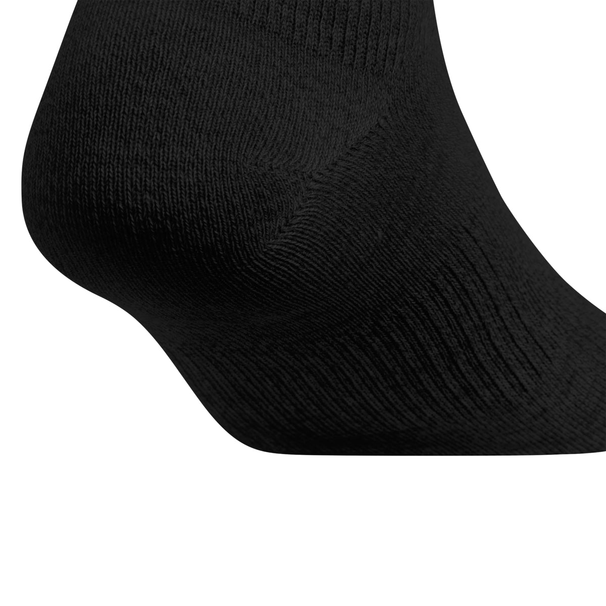 Side view of folded socks illustrating the ultra-thin, breathable knit construction