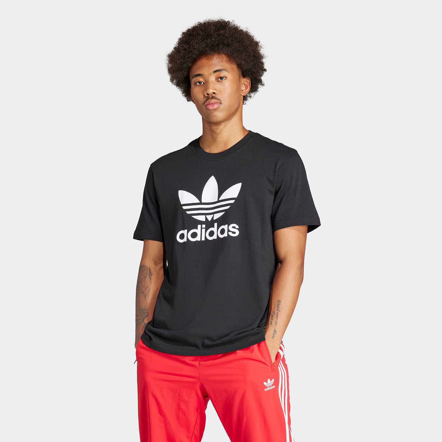 Casual outfit featuring adidas mens tee with shorts for summer