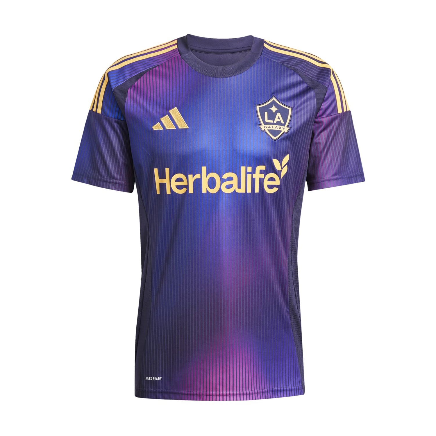 Front view of Galaxy 25/26 Men's Replica Away Soccer Jersey with relaxed fit.
