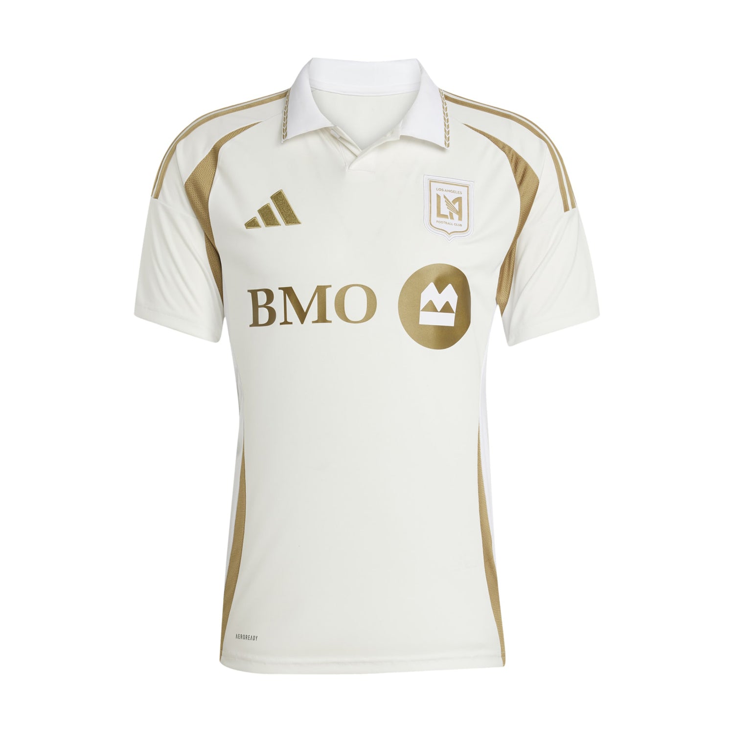 Front view of LAFC 25/26 replica away jersey with team crest