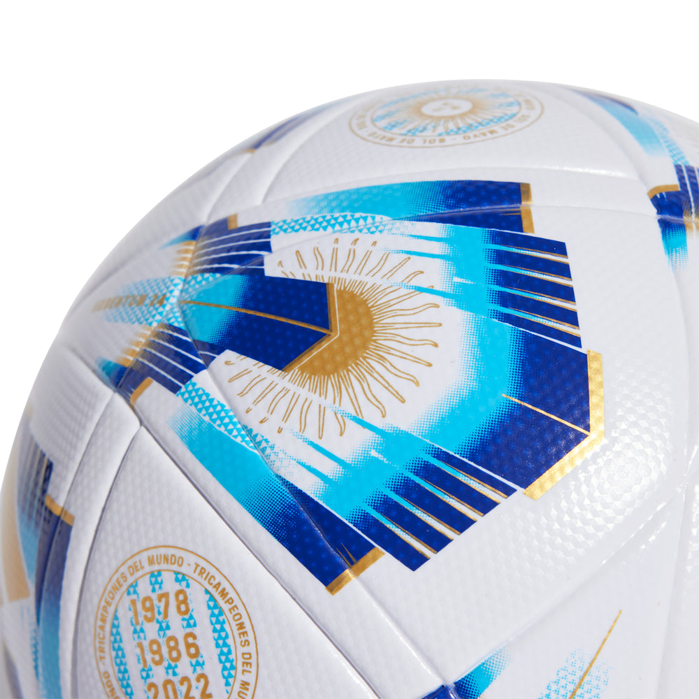 AFA Argentina League soccer ball in action on the pitch
