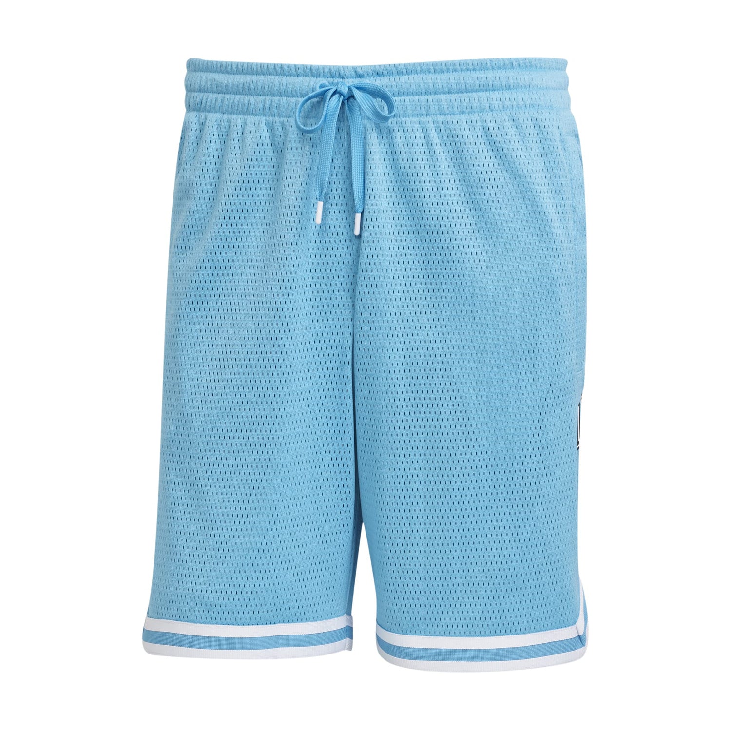 Front view of Elite Men's Varsity Basketball Shorts showcasing pockets and breathable fabric.