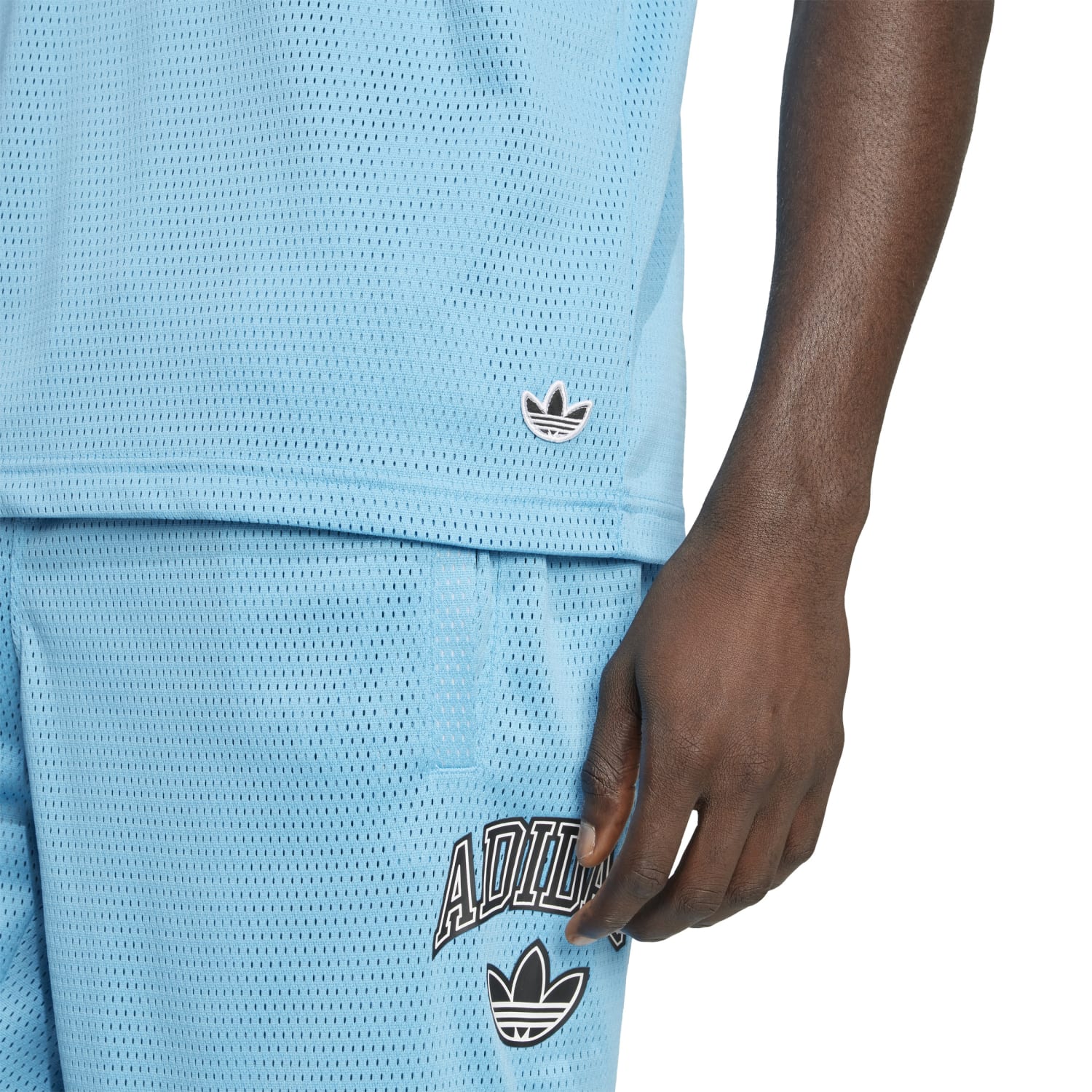 Side view of mens basketball workout tank top, ideal for training sessions and casual outings.