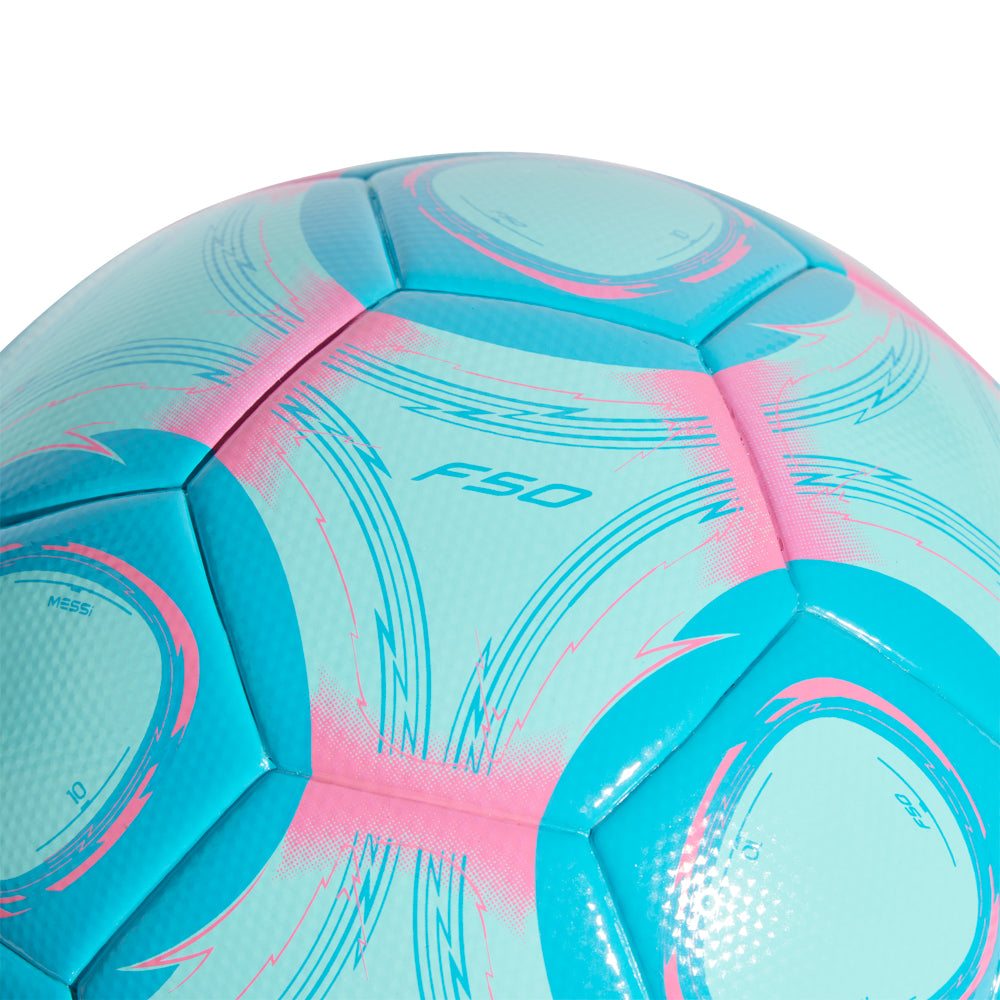 Kids practicing with the Messi League Ball on the field