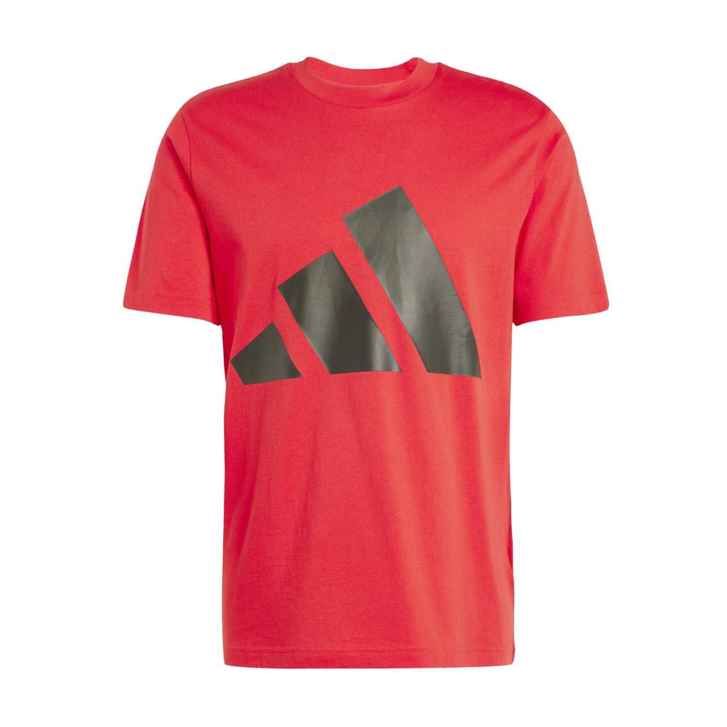 Front view of the Adidas Men's Classic Cotton Tee, showcasing its comfortable fit and iconic logo. Front view of the Adidas Men's Classic Cotton Tee, showcasing its comfortable fit and iconic logo.