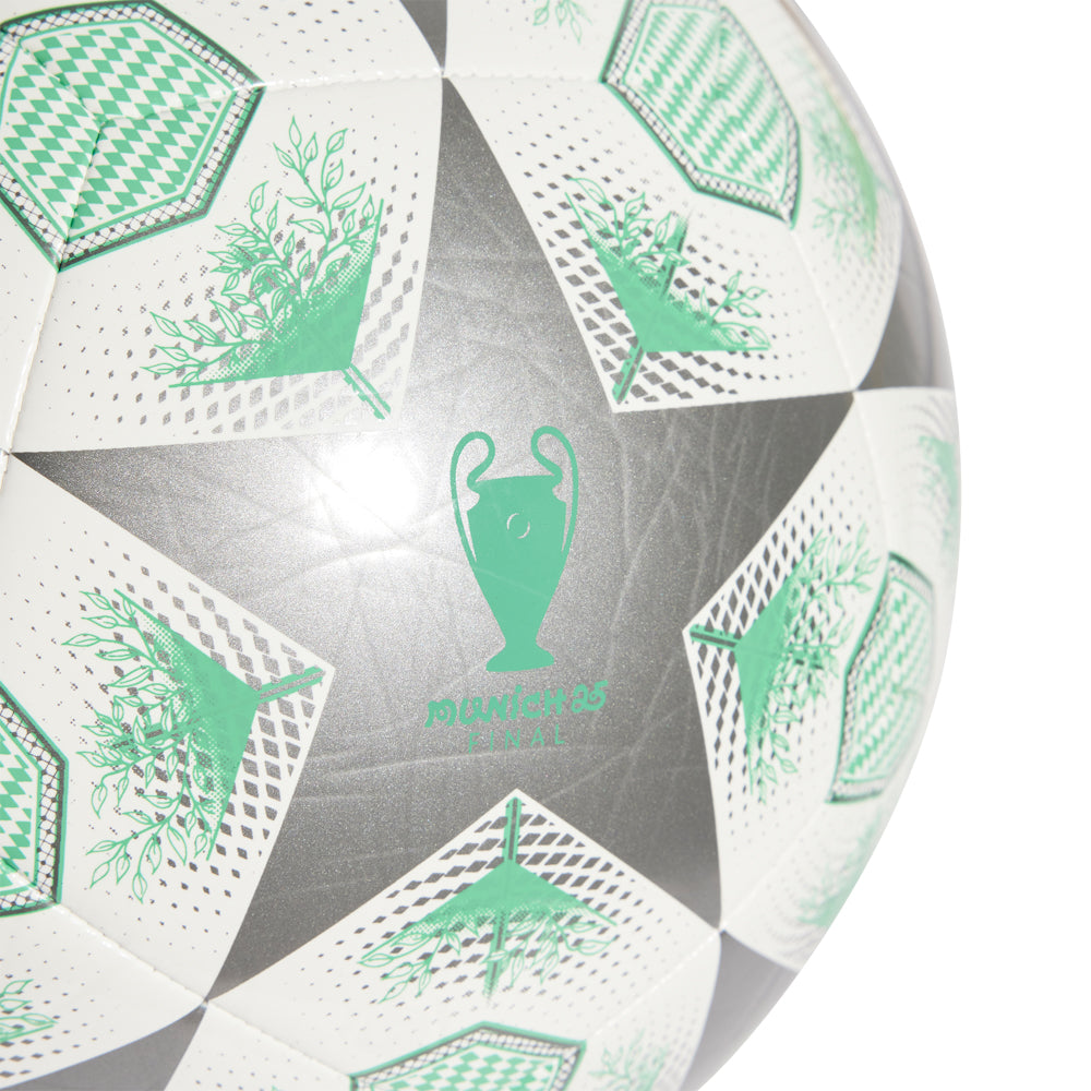 Champions League 2025 official football being kicked during a match