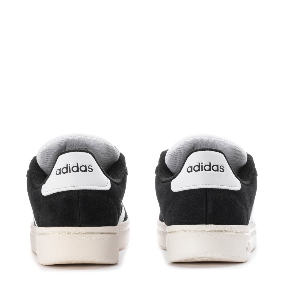 Men wearing Adidas Grand Court Alpha sneakers, perfect for casual outings and everyday wear.