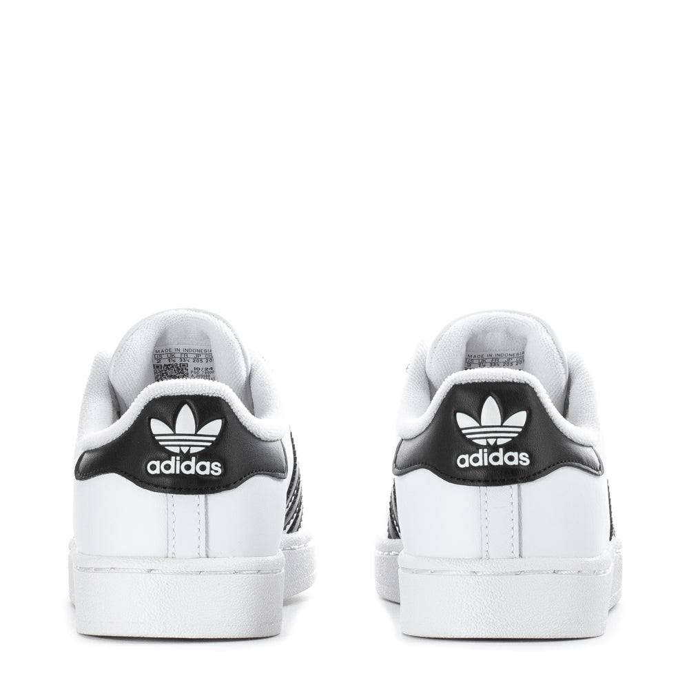 Top view of durable Adidas Superstar II Kids Sneakers, ideal for childrens active lifestyles.