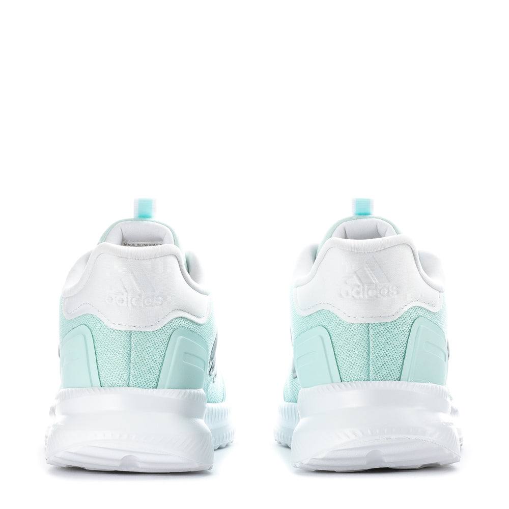 Close-up of supportive EVA midsole in kids trainers for comfort and durability