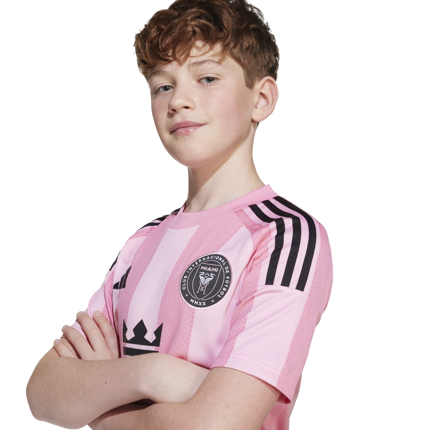 Back side of adidas soccer jersey showcasing breathable fabric and tailored fit