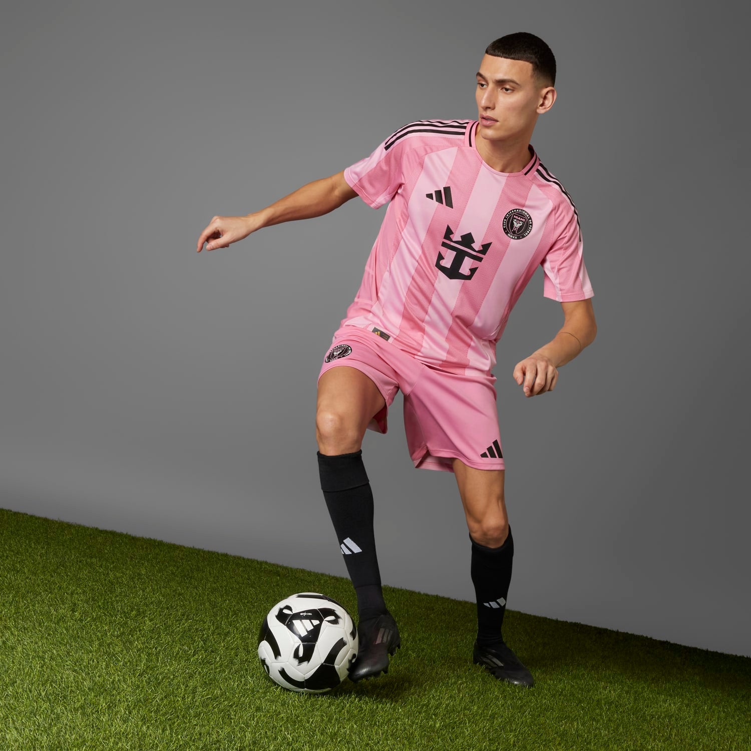 Back view of the Inter Miami authentic jersey, perfect for fans and players alike.