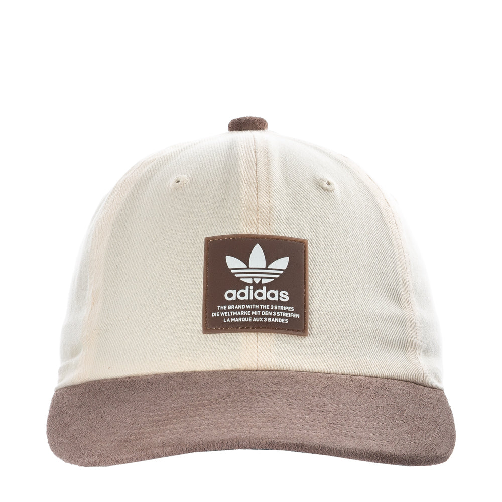 Close-up of Originals Terrace Snapback showing detailed stitching and logo
