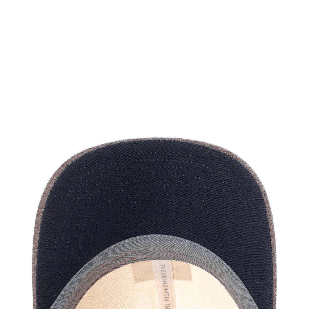 Front view highlighting the classic baseball cap shape and adjustable strap