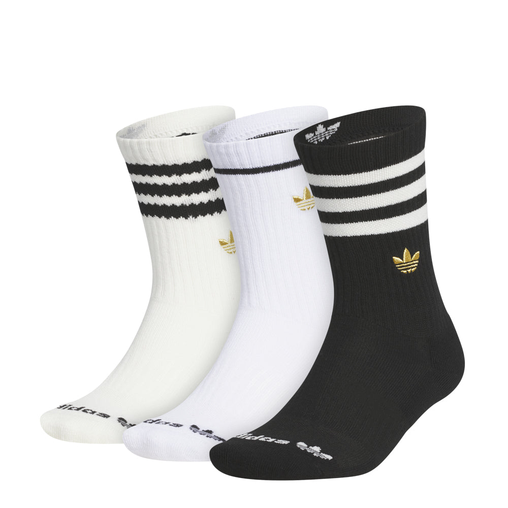 Limited edition crew socks showcasing unique designs and comfortable fit.