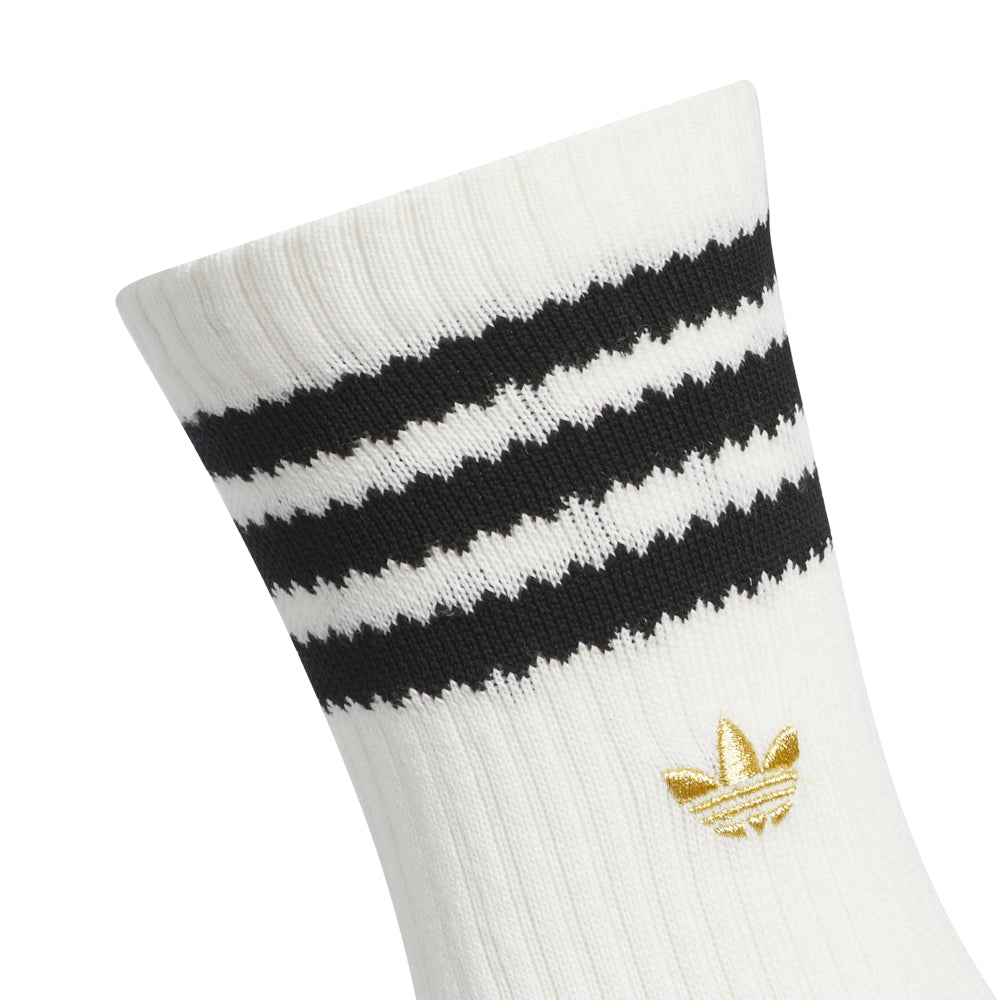 Limited edition crew socks showcasing unique designs and comfortable fit.