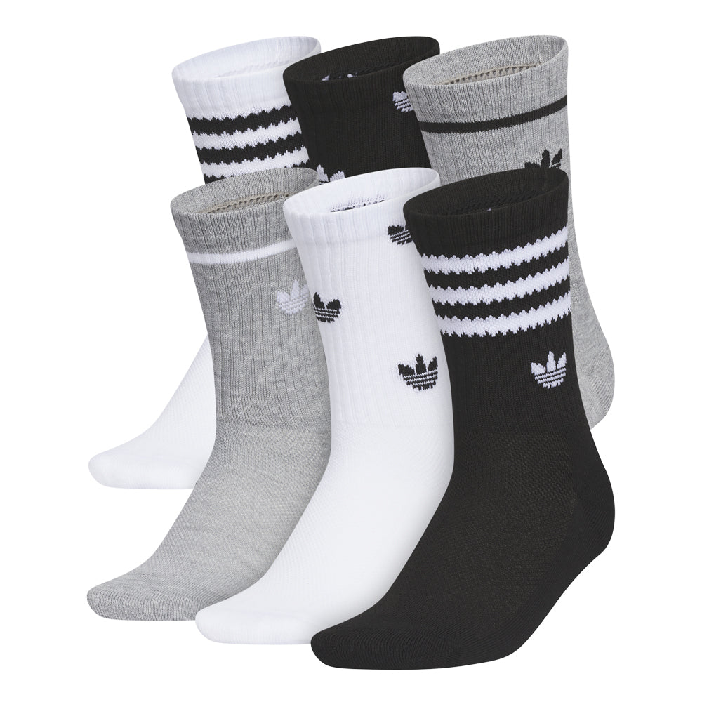 Colorful youth crew socks featuring original remix design for kids' fashion